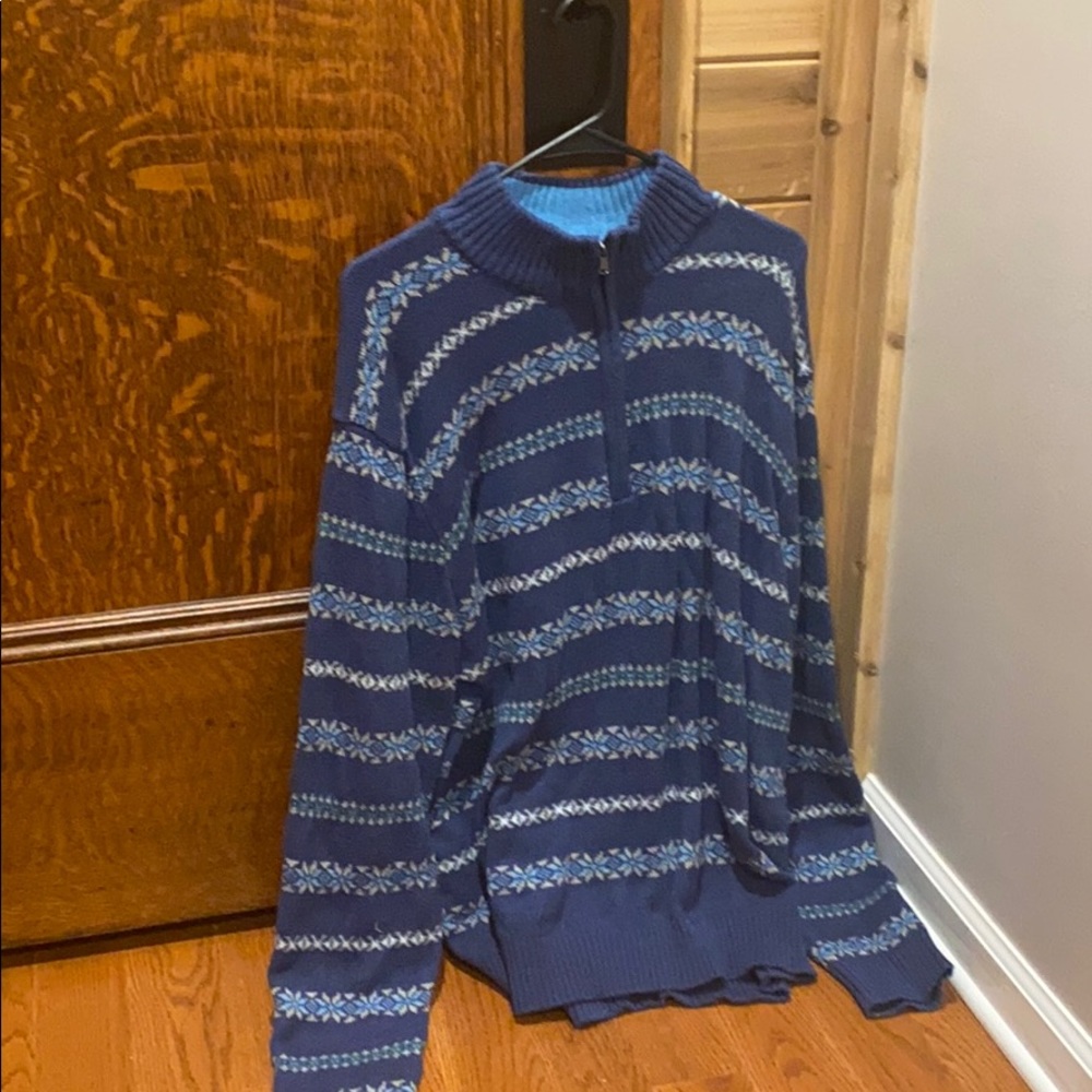 Izod 1/4 zip sweater
